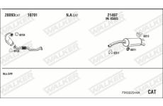 Výfukový systém WALKER FIK022544A