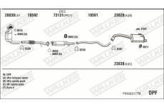 Výfukový systém WALKER FIK023177B