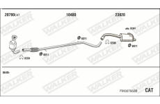 Výfukový systém WALKER FIK027952B