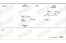 Výfukový systém WALKER FIK133237B