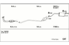 Výfukový systém WALKER FIT04755A