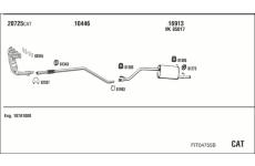 Výfukový systém WALKER FIT04755B