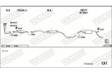 Výfukový systém WALKER FO30639