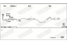 Výfukový systém WALKER FO30640