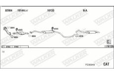 Výfukový systém WALKER FO30649