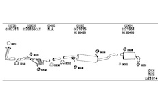 Výfukový systém WALKER FO75002