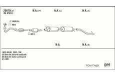 Výfukový systém WALKER FOH17782B