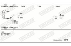 Výfukový systém WALKER FOK000071A
