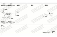 Výfukový systém WALKER FOK000076B
