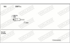 Výfukový systém WALKER FOK003905A