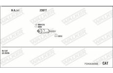 Výfukový systém WALKER FOK003905B