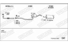 Výfukový systém WALKER FOK005192A