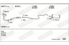 Výfukový systém WALKER FOK005192B