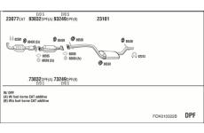 Výfukový systém WALKER FOK010322B