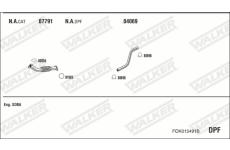 Výfukový systém WALKER FOK015491B