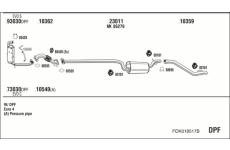 Výfukový systém WALKER FOK018517B