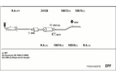 Výfukový systém WALKER FOK019597B