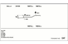 Výfukový systém WALKER FOK029971AD