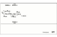 Výfukový systém WALKER FOK033340