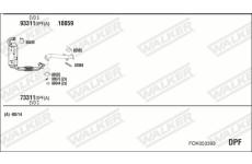Výfukový systém WALKER FOK053393