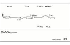 Výfukový systém WALKER FOK054979B