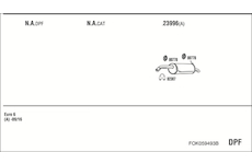 Výfukový systém WALKER FOK059493B