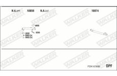Výfukový systém WALKER FOK107892