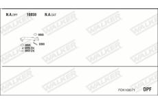 Výfukový systém WALKER FOK108571