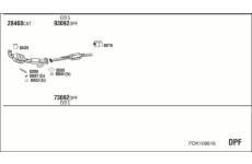 Výfukový systém WALKER FOK108816