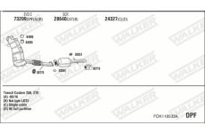 Výfukový systém WALKER FOK118533A