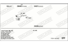Výfukový systém WALKER FOK118533D