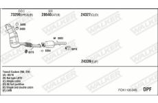 Výfukový systém WALKER FOK118534B