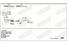 Výfukový systém WALKER FOK119467A