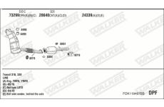 Výfukový systém WALKER FOK119467BB