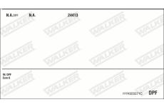Výfukový systém WALKER HYK055571C
