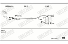 Výfukový systém WALKER KIK007067A