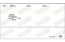 Výfukový systém WALKER KIT04578A