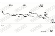 Výfukový systém WALKER MB30042