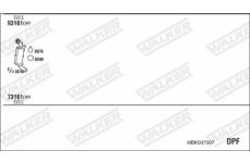 Výfukový systém WALKER MBK007507