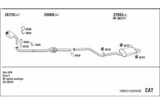 Výfukový systém WALKER MBK016089AB