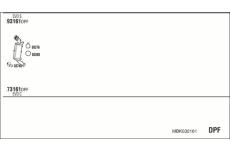 Výfukový systém WALKER MBK032161
