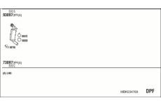 Výfukový systém WALKER MBK034769