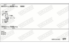 Výfukový systém WALKER MBK059438A