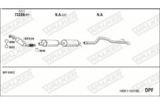 Výfukový systém WALKER MBK119918B