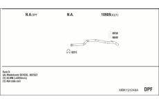 Výfukový systém WALKER MBK131248A