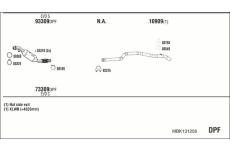 Výfukový systém WALKER MBK131256