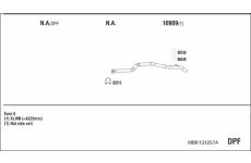 Výfukový systém WALKER MBK131257A