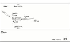 Výfukový systém WALKER MBK131995B
