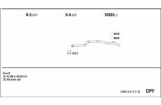 Výfukový systém WALKER MBK137471B