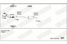Výfukový systém WALKER MBK138913CA
